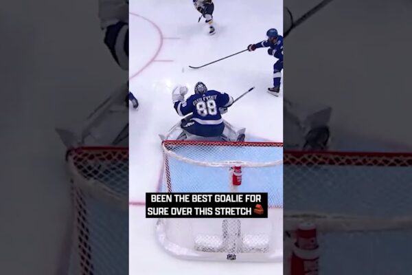 Vasilevskiy backstops the QUARTER-CENTURY team! 🧱⚡