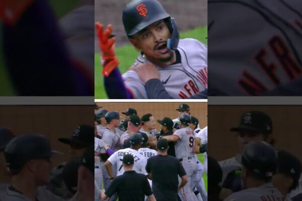 Emotions flare in Colorado 😬 #MLB #Rockies #Giants #baseball